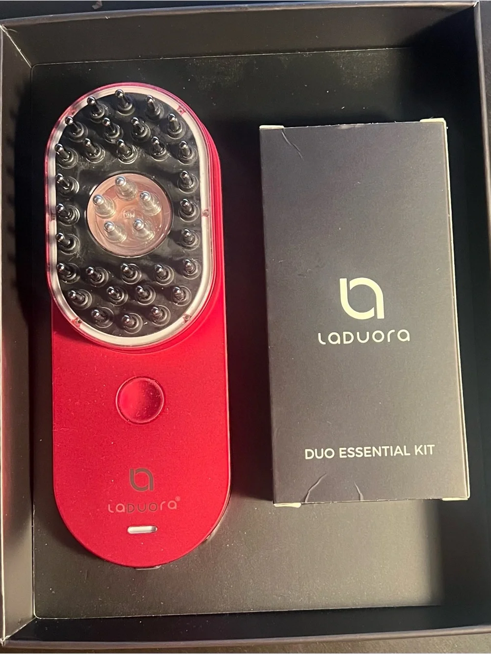 Laduora Red Duo Essential Kit - Scalp/Massage Device